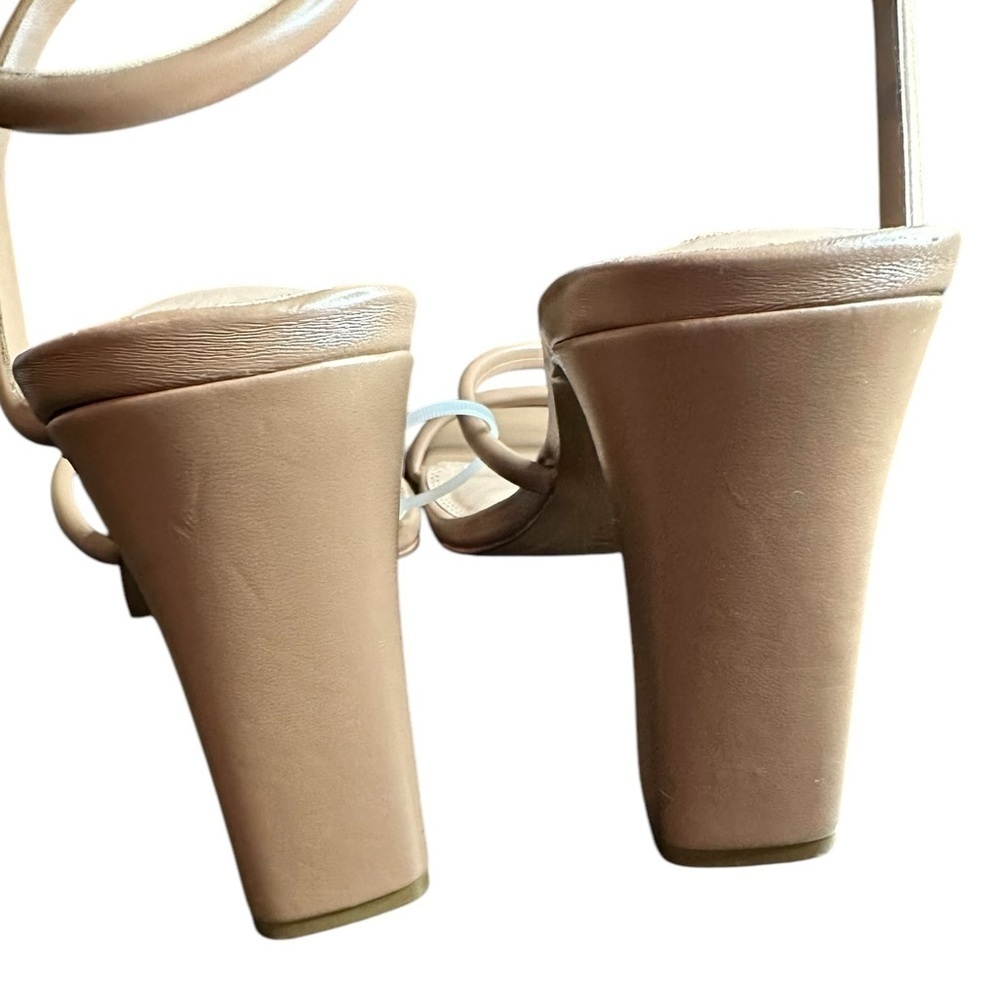 NEW Steven by Steve Madden Jaidin Nude Sandals | Strappy Neutral Heel | Size 10 - Picture 8 of 9